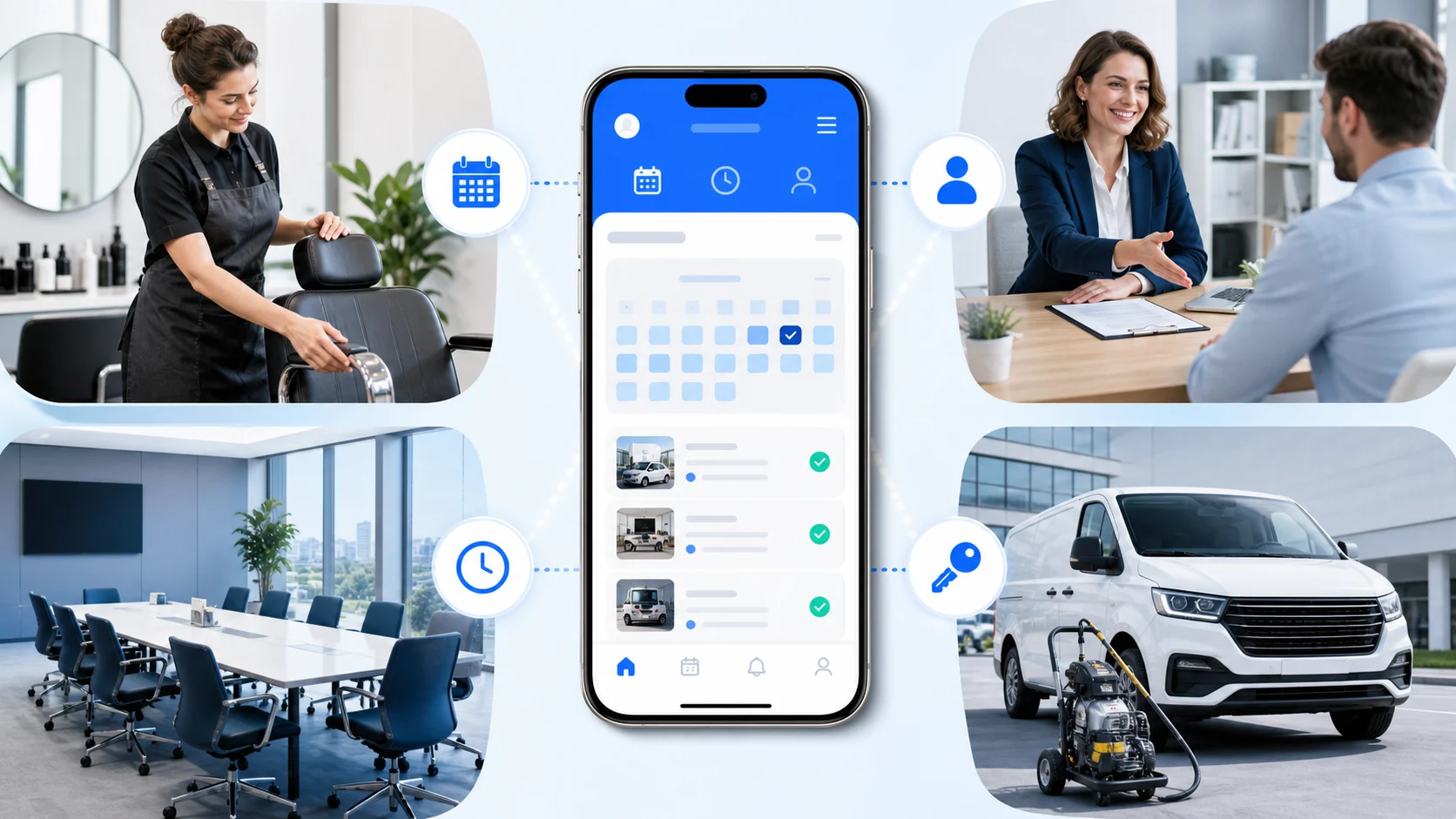 Servizi, appuntamenti e noleggi gestiti nella stessa app mobile SellViaApp